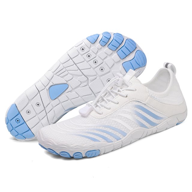 Zapatos unisex agua descalza playa sin deslizamiento para deportes acuáticos (38) azul