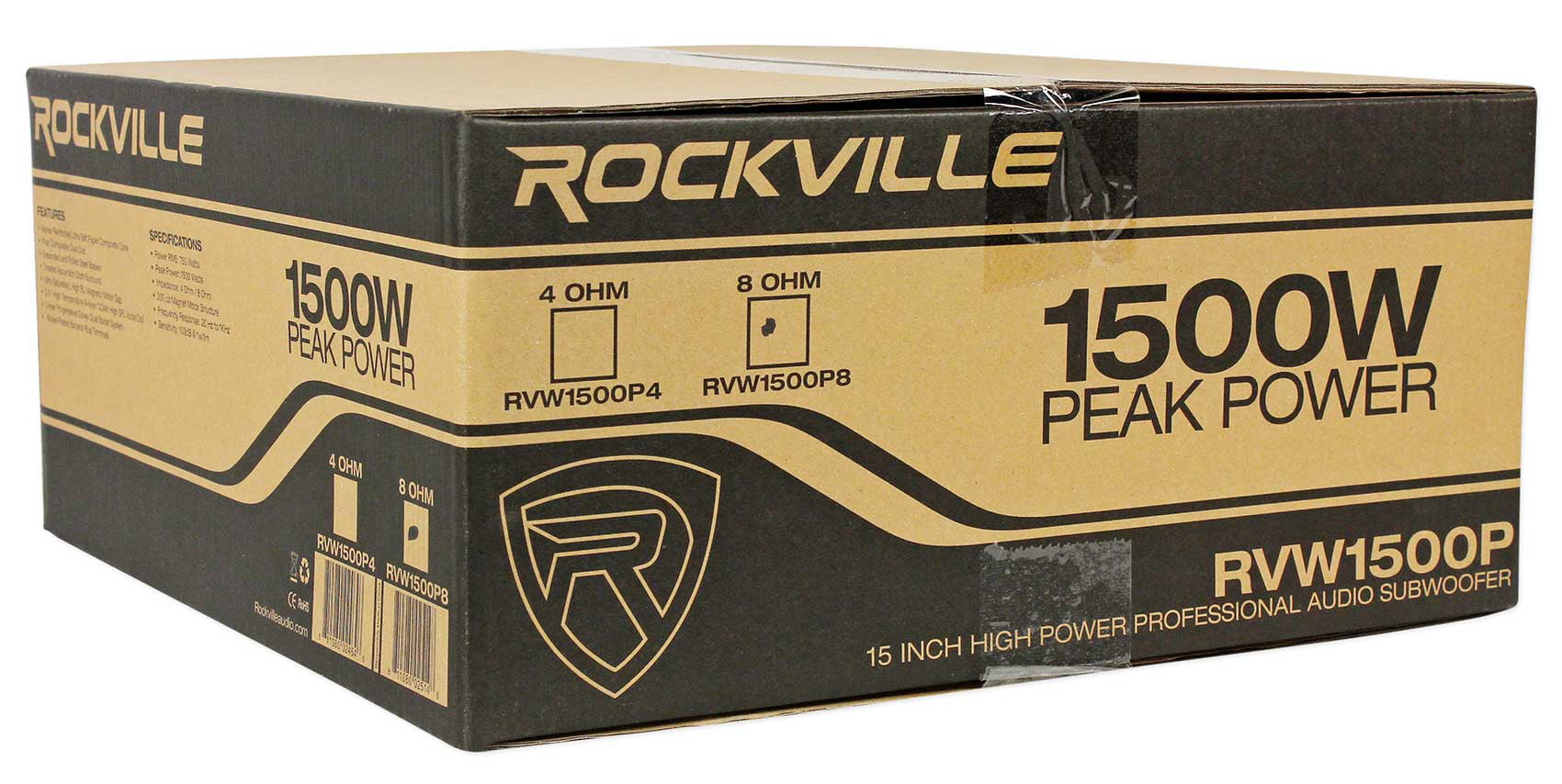Rockville RVW1500P8 1500w 15