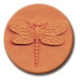 thumbnail image 1 of RYCRAFT Tampon à Biscuits Rond 2 Pouces avec Poignée et Livret de Recettes-Dragonfly, 1 of 4