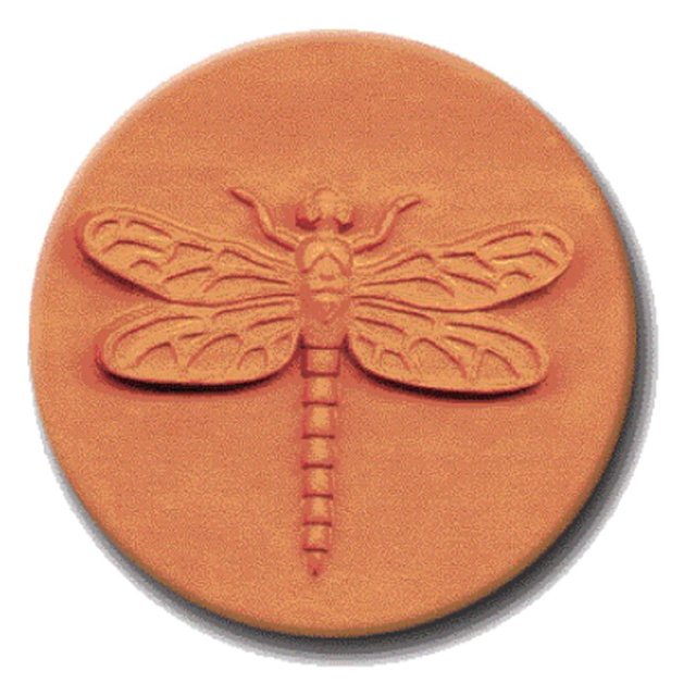 RYCRAFT Tampon à Biscuits Rond 2 Pouces avec Poignée et Livret de Recettes-Dragonfly