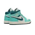 thumbnail image 3 of JORDAN WOMENS AIR JORDAN 1 MID SE WMNS "Bleached Turquoise" DZ3745 300 from Stadium Goods, 3 of 8