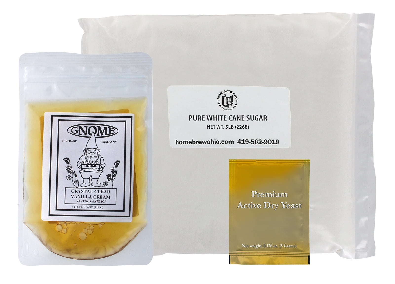 Gnome Soda Extracts Crystal Clear Vanilla Cream Soda Home Brewing