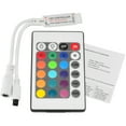 thumbnail image 2 of ABI Inline IR Controller with 24 Key Remote for 12V RGB LED Strip Light, 2 of 5