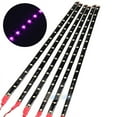 thumbnail image 5 of WEISIPU 6pcs Waterproof 12''/15 DC 12V Motor LED Strip Underbody Light For Car Motorcycle, 5 of 5