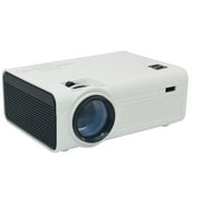 RCA 480P LCD Home Theater Projector - Up to 130 RPJ136, 1.5 LB, White