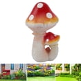 thumbnail image 1 of Exquisita Decoración de Hongos de Resina Adorno de Jardín único y Decorativo Duradero Resistente a la Intemperie Aplicable a Múltiples Escenarios Diseño de 3 Hongos ANGGREK Otros, 1 of 8