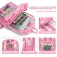 thumbnail image 2 of DAKIMOE Clear Backpack Heavy Duty Large Capacity PVC Transparent Waterproof Bag for School Stadium College, 2 of 7