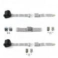 thumbnail image 1 of Airplane 2 Point Gray Retractable Bench Seat Belt Kit with Bracketry & 3 Belts for 1961-1976 Triumph TR250, 1 of 1