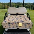thumbnail image 2 of Pzuqiu Golf Cart Seat Covers With Pockets, Compatible with Outdoor, Quilted Golf Cart Seat Covers Fit for Club Car Yamaha, American Cowboy Golf Pattern, 2 of 9