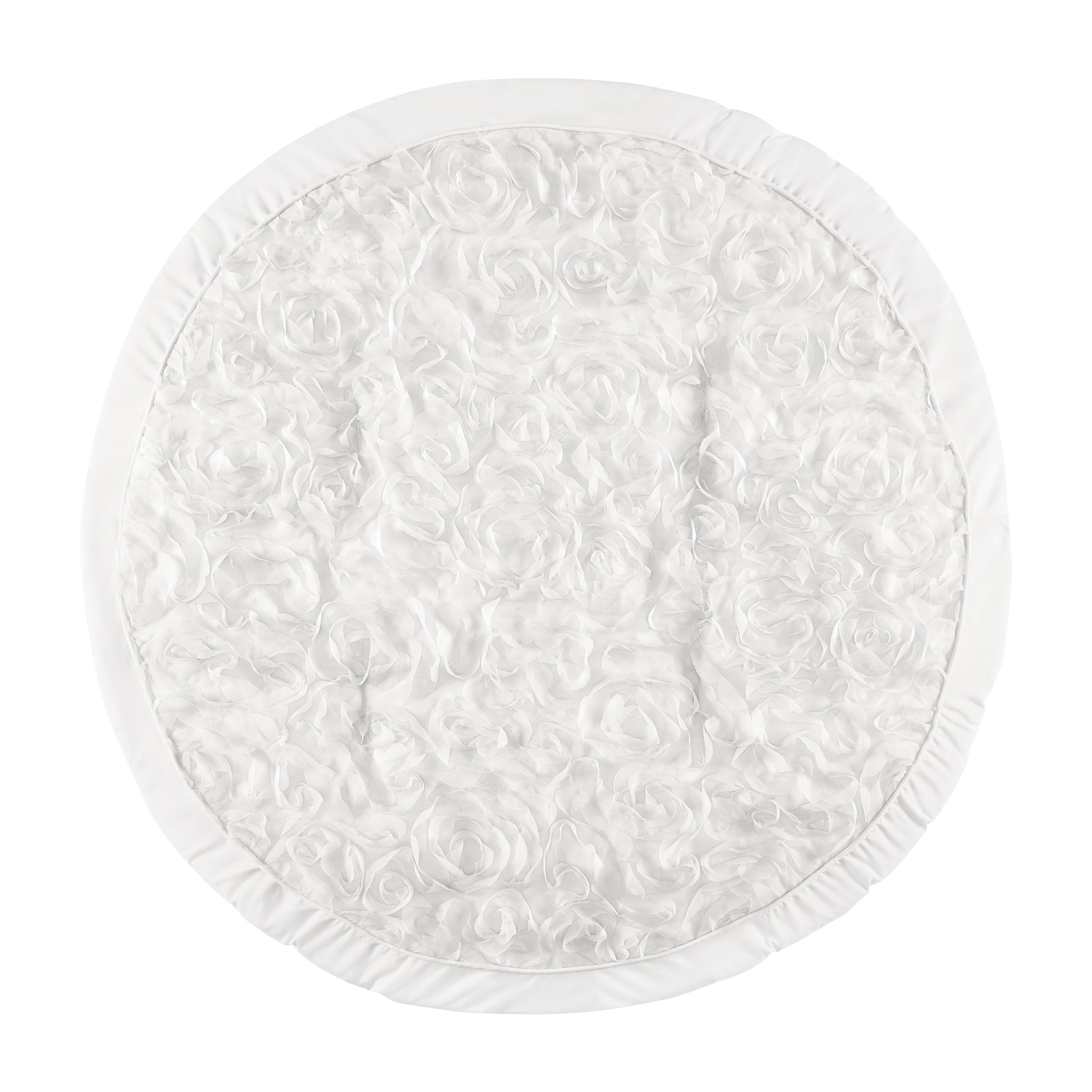 Rose White Baby Play Mat by Sweet Jojo Designs