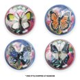 thumbnail image 2 of Mega Bounce - Butterfly by Deluxebase. Bouncy Ball with Butterfly Figurine. Party Favor & Kids Toy, 2 of 3