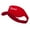 Red, variant on Texas State Embroidered Visor - Red OSFM