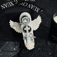thumbnail image 6 of Wing Metal Butane Inflatable Lighter with Gothic Style, Portable Windproof Collection Gift, 6 of 9
