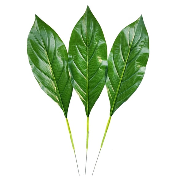 Feuille Artificielle Créative Canna Indica Plante Décorative Artificielle Fausse Feuille