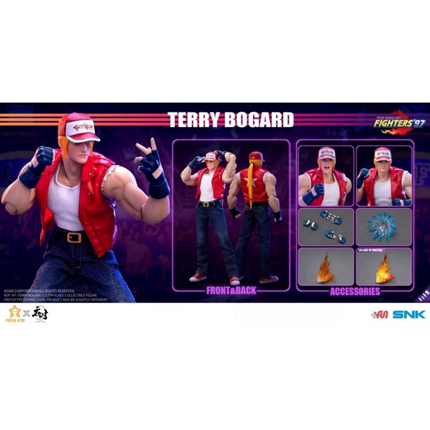 Figura de Fatal Fury, figuras de anime de Terry Bogard, figuras de juego de lucha, modelo, estatua, muñecas, colección, juguetes de decoración, regalos para niños