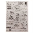 thumbnail image 5 of Ouginx Clear Stamps, Christmas Words Rubber Stamp for Scrapbooking and Card Making Supplies, 5 of 5