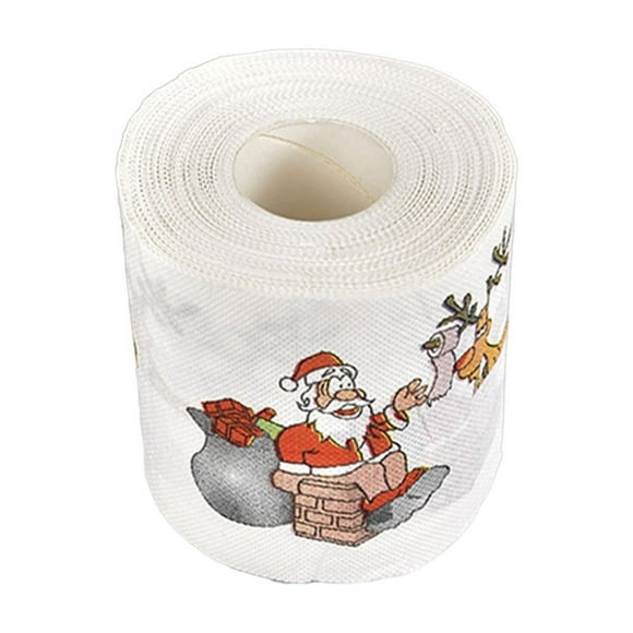 Clearance!Christmas Toilet Paper Roll Novelty Toilet Paper Santa Holiday Toilet Paper Funny Toilet Paper Holiday Toilet Paper Roll for Decorations