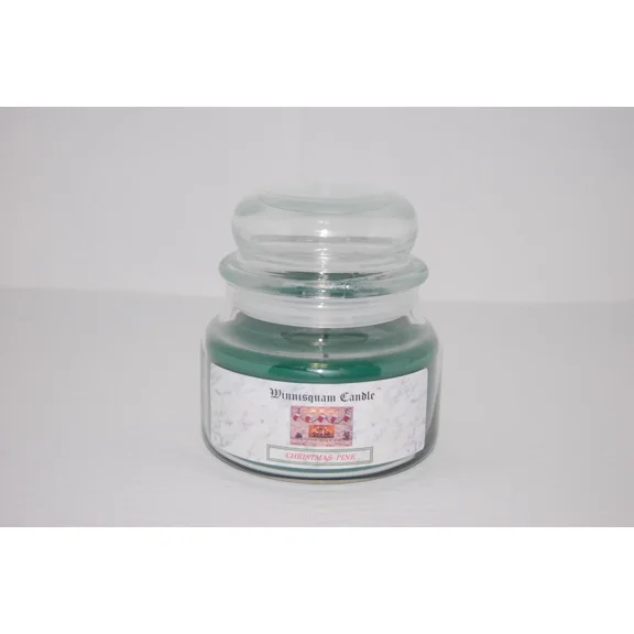 Christmas Pine, 8Oz Jar Candle, Winnisquam Candle