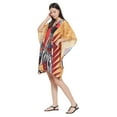 thumbnail image 3 of Gypsie Blu Women's Plus Size Tunic Short Kaftan Dress for Women Loose Summer Cover-up Casual Beachwear Tunics Online, 3 of 6