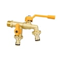 thumbnail image 4 of Grifo para Lavadora,Grifo para Lavadora Doble Salida Universal,Grifo para Lavadora de Cobre Doble Caño Fácil Instalación,Grifo de Baño Profesional Cocina Baño,Grifo de Agua para, 4 of 8