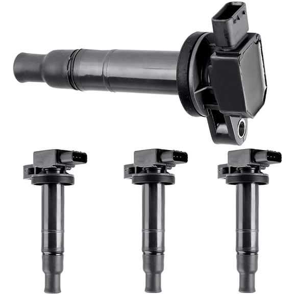 CCIYU Pack of 4 Ignition Coils for Toyo-ta Echo xB/for Scion xA/Prius/Prius C/Yaris 2000-2014 Fits for UF316 5C1293