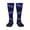 1 Black, variant on Cosmic-Starry-Sky Pattern Knee High Socks for Women Long Leg Warmers Socks
