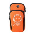 thumbnail image 1 of Arm Bag Waist Bag Breathable Double Layer Reflective Design Large Capacity Nylon Exercise Armband Phone Holder Running Supplies, 1 of 6