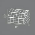 thumbnail image 6 of Palram - Canopia HG5212 Americana Greenhouse - 12 x 12 ft. - Silver, 6 of 7