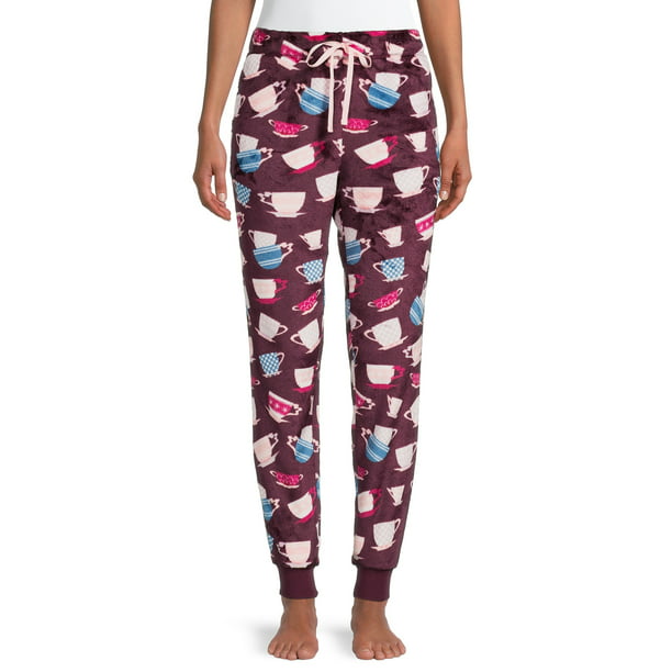 Joyspun Women's Superminky Fleece Pants, Sizes up to 3X - Walmart.com