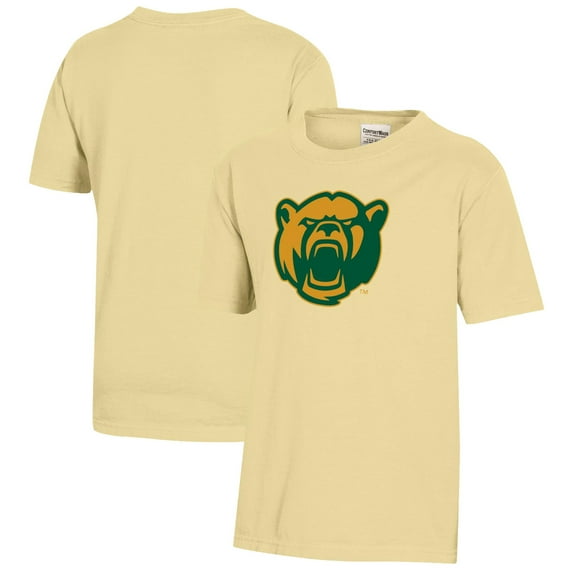 Youth Gold Baylor Bears Logo Comfort Wash T-Shirt