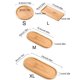 thumbnail image 2 of 1pc Bamboo Bathroom Tray, Boho Multifunctional Desktop Storage Basket For Bathroom, 2 of 5