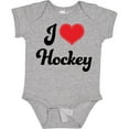 thumbnail image 3 of Inktastic I Love Hockey Girls Baby Bodysuit, 3 of 5