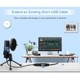 thumbnail image 4 of BlueRigger Câble d'Extension USB (25 Pieds/7.5m, Long Rallonge Active USB2.0, Répéteur Mâle à Femelle, Cordon de Transfert de Données) - pour Consoles de Jeu, Imprimante, Caméra, 4 of 9