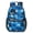 Football and Heart, variant on Football and Splat Black Pattern 17" School Backpacks for Teens,Waterproof Oxford Fabric,S-Shape Padded Straps for School,Travel,Hiking,Camping