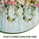 thumbnail image 2 of Artificial Flower Fake Vine Flower Vine Hanging Flower for Wedding Arch Garden, 2 of 4