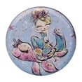 thumbnail image 2 of Neinkie Mermaid Candle Tin Jars Round Tinplate Candy Tea Tin Party Favors Gift Boxes Candy Storage Box Sweets Coffee Chocolate Sugar Sweet Boxes Tea Containers Decoration Candy Box, 2 of 7