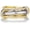 Style 1, variant on Stackable Rings for Women, 14k Gold Plate Interlocked Multi Ring Set Dainty Pave CZ Personalized Fashion Two-Toned Mixed Metals Stacking Jewelry Trendy Statement Gift