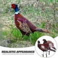 thumbnail image 2 of WHAMVOX 2Pcs Multi Acrylic Pheasant Ground Inserted Decor for Patio and Flower Pot 22.50X21.70X0.30in, 2 of 8