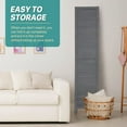 thumbnail image 3 of YRLLENSDAN Room Dividers and Folding Privacy Screens, Wall Divider for Living Room, Freestanding Indoor Room Divider for Room Separation, Gray 3 Panels, 3 of 7