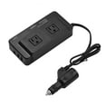 thumbnail image 1 of Inversor de corriente de 200W portátil DC 12V a AC 220V inversor de coche transformador convertidor Irfora Cargador de coche, 1 of 7
