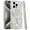 Off-White Floral, variant on For Apple iPhone 16 Plus (6.7") Floral Pattern Design Cute Clear Hybrid Compatible with Magsafe Double Layer Soft TPU Hard PC Cover ,Xpm Phone Case [ Off-White Floral ]