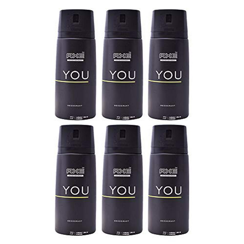 Axe Deodorant Body Spray You Mens Fragrance 150ml/5.07oz (6Pack