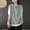 Light Gray, variant on Dpytoraw Women's Sleeveless Hoodie, Solid Drawstring Oversized Pullover for Fall Black L