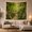 Forest Walkway, variant on Flower Garden Stone Path Through Sunlit Forest, Peaceful Cottagecore for Garden Lovers, Botanical Wall Art, Mother's Day Gift, Tapestry Wall Hanging for Bedroom and Living Room