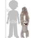 thumbnail image 4 of Perezoso colgante de tres dedos con forma de animal de peluche Wild Republic, 30 cm, 4 of 4