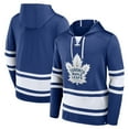 thumbnail image 2 of Chandail à Capuchon à Lacets Profond pour Hommes Toronto Maple Leafs - Bleu, 2 of 3