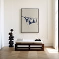 thumbnail image 2 of Eastern Print Poster Bikini Blue Beach Coastal Wall Art Summer Aesthetic Print, Size 8x12 UNFRAMED, 2 of 5