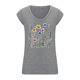 thumbnail image 4 of Camisetas Casuales de Manga Corta Gradiente Impreso Cuello Redondo Superior, Camiseta de Moda de Poliéster para las Mujeres, Lavado a Mano Verano Primavera, 4 of 4