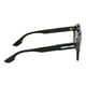 thumbnail image 3 of Lentes para Sol Alexander McQueen Redondos 0003S Negro, 3 of 3