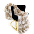thumbnail image 3 of Plutus Brown, Beige Leopard Fur Faux Fur Luxury Throw Blanket Throw 60W x 72L- Brown, Beige, 3 of 3